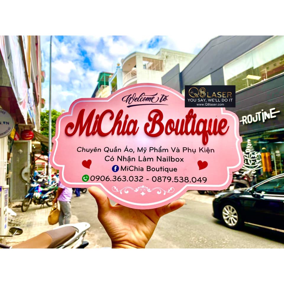 Bảng gỗ mini - bảng treo shop - tay cầm chụp sản phẩm | BigBuy360 - bigbuy360.vn