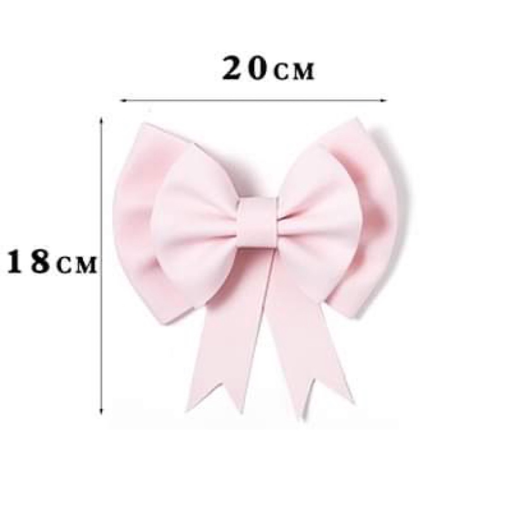 Nơ xốp nhiều màu trang trí handmade, phụ kiện làm hoa giá rẻ