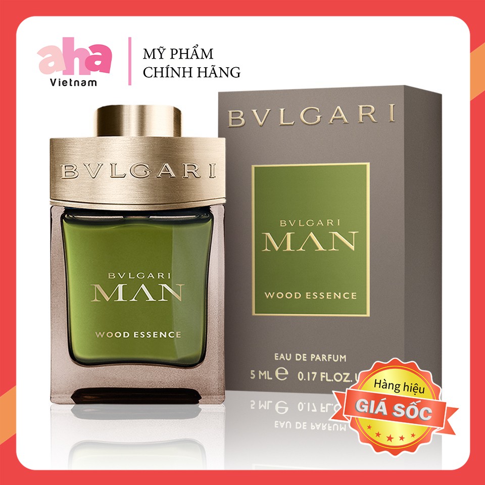 Nước Hoa Bvlgari Man Wood Essence Edp 5Ml