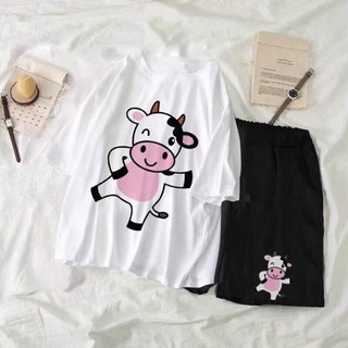 SET QUẦN ÁO BÒ SỮA CUTE