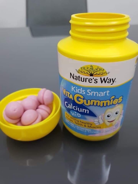 Canxi d3 gummies nature way chính hãng