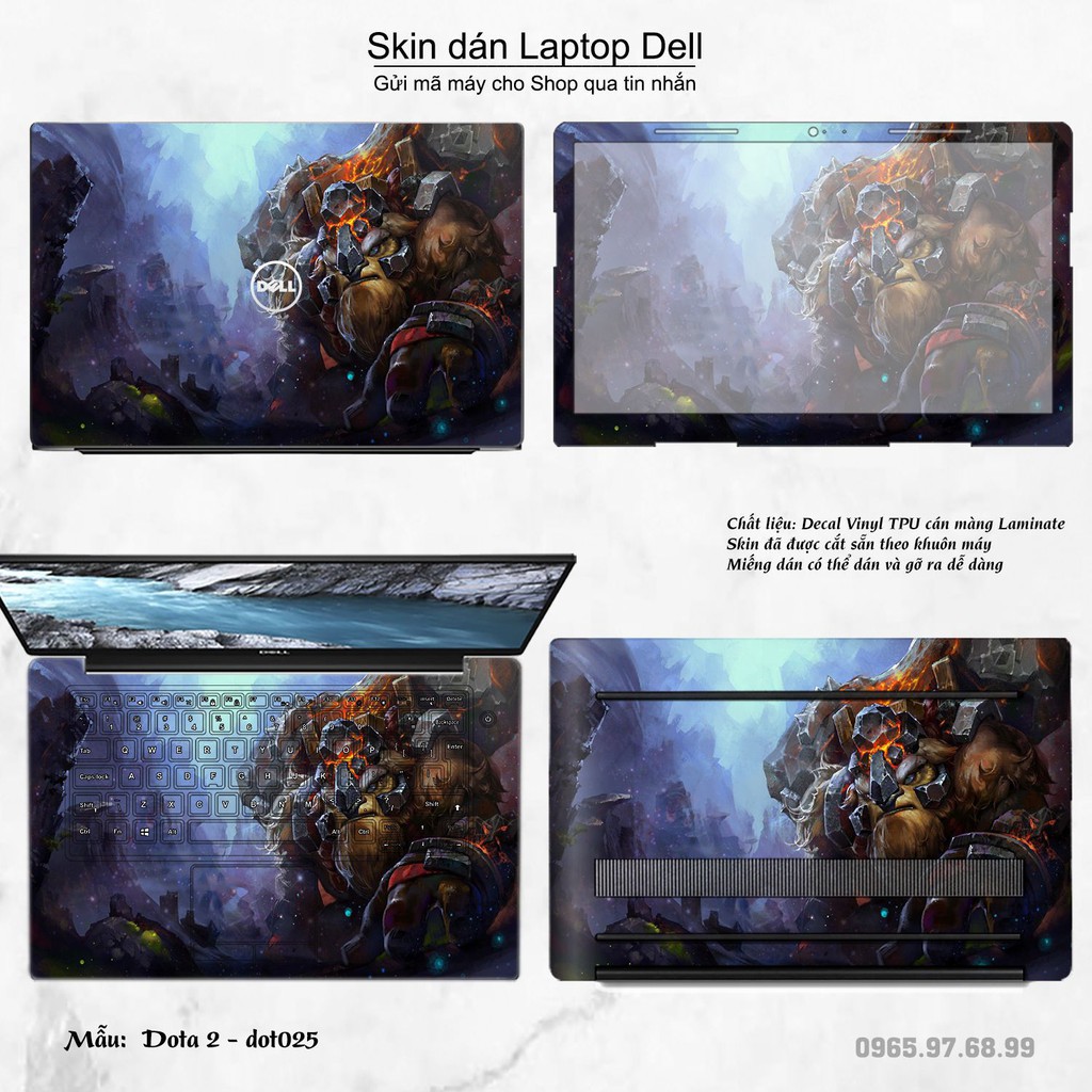 Skin dán Laptop Dell in hình Dota 2 _nhiều mẫu 5 (inbox mã máy cho Shop)