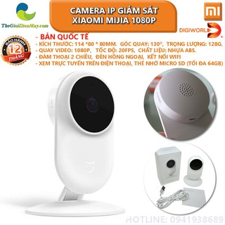 Camera Xiaomi Mijia Full HD 1080p SXJ02LM/SXJ02ZM