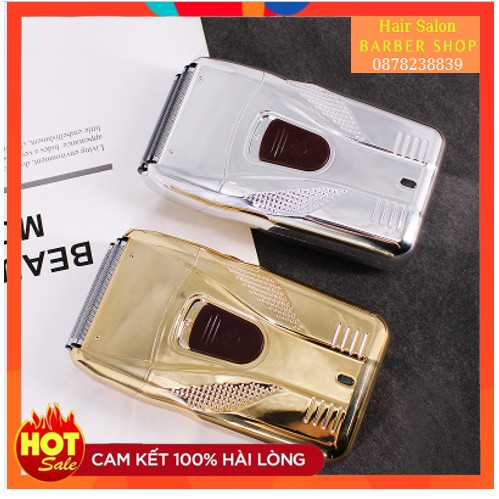 Cạo khô FKS VN01 Chính hãng cạo sạch sát trắng máy khỏe chạy êm pin lâu ( màu vàng )