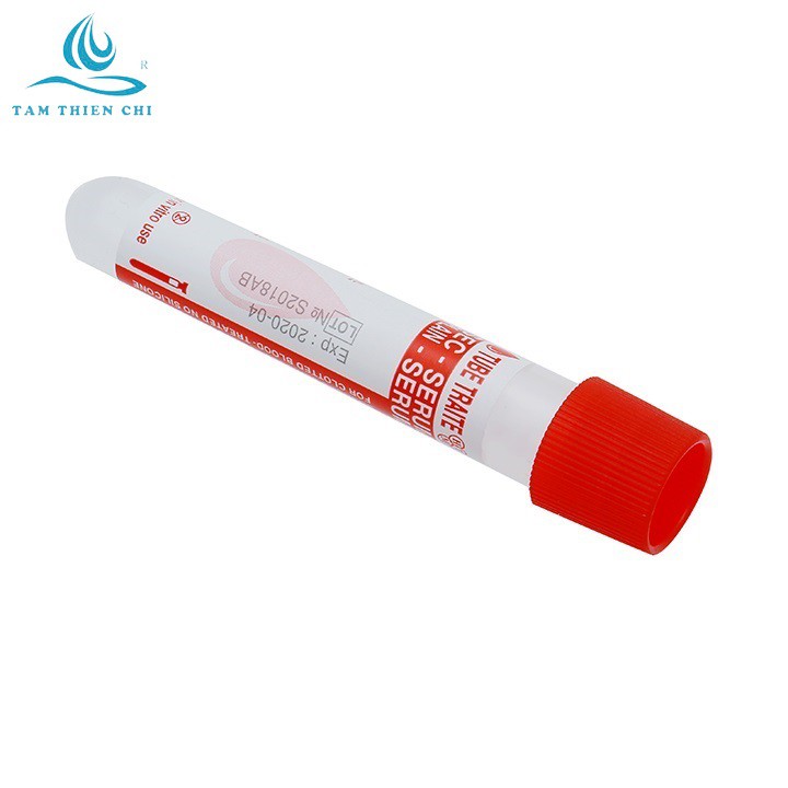 Ống nghiệm đông máu Hồng Thiện Mỹ Serum hộp 100 cái