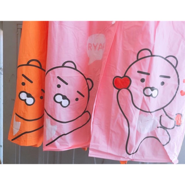 ÁO MƯA CUTE -ÁO MƯA THÁI