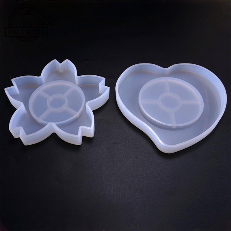 Khuôn silicon hình vuông dùng làm đồ trang sức tiện lợi