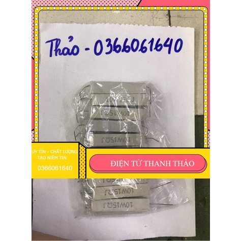 10 điện trở sứ 5w 10w 20w 15ôm
