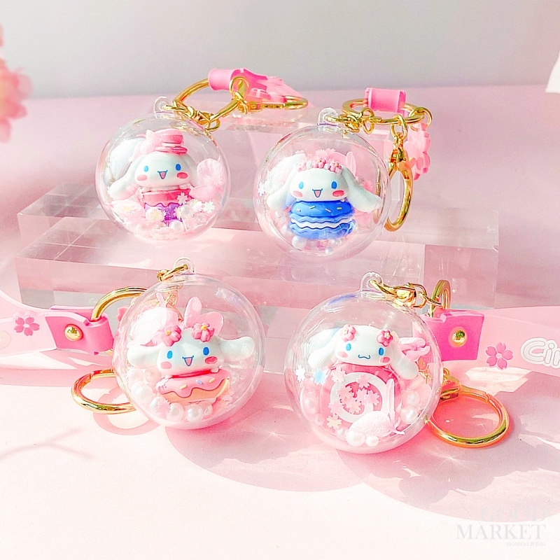 SANRIO Móc Khóa Hình Chú Chó Tai To Dễ Thương