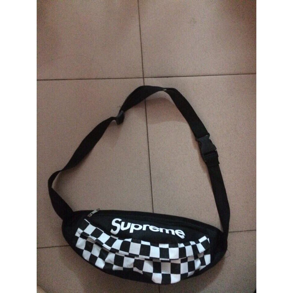 Túi bao tử caro Supreme | BigBuy360 - bigbuy360.vn