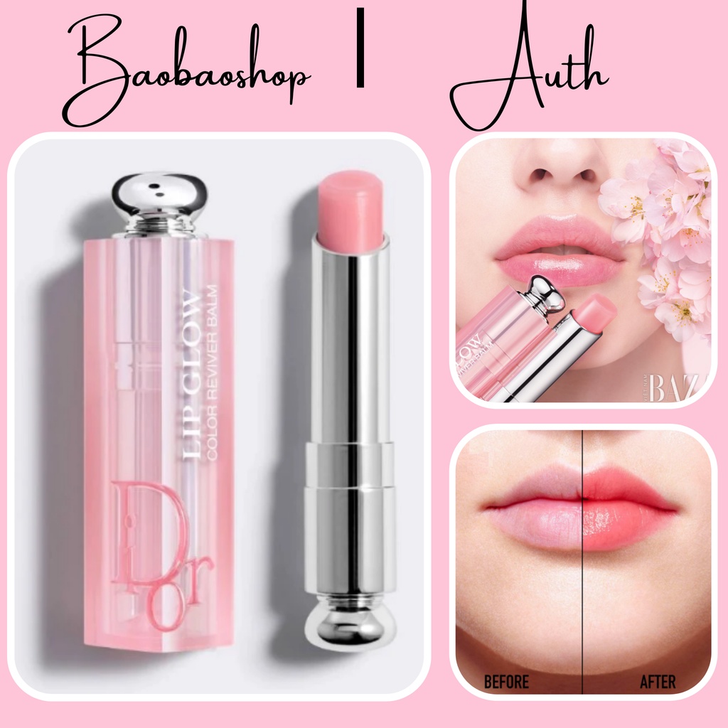 Son Dưỡng Dior 2021 Addict Lip Glow 3.2g 6 Màu vô cùng sang chảnh mịn môi