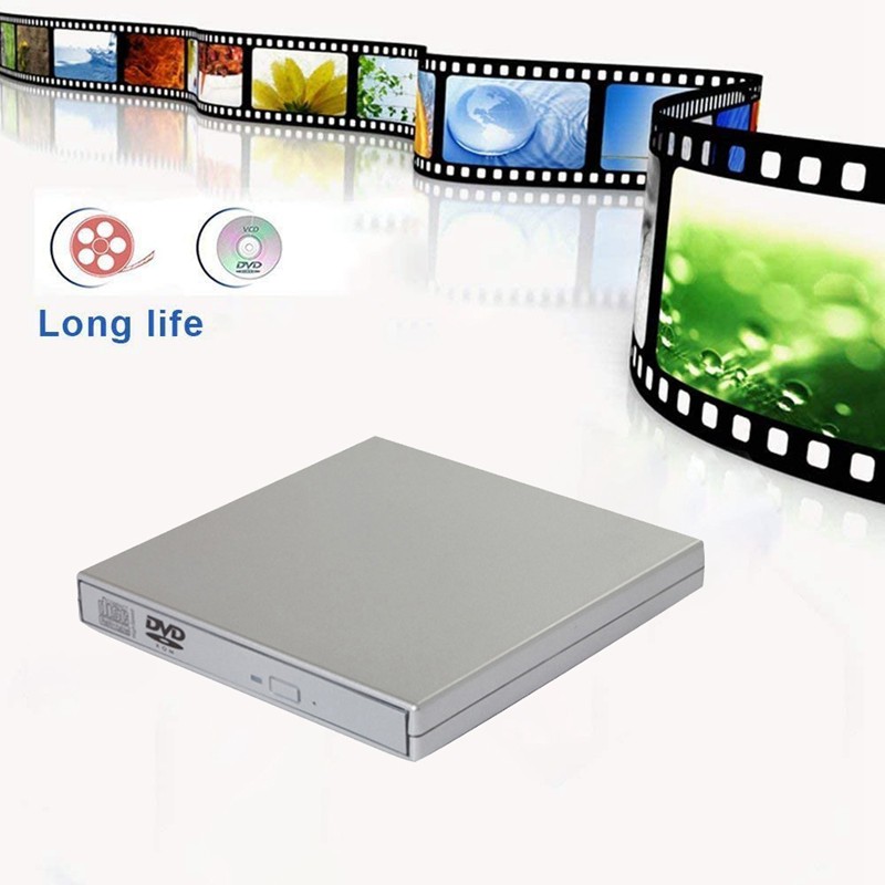External CD DVD Drive USB2.0 Portable CD Drive Burner Player for Laptop Mac Desktop IMAC Window VISTA