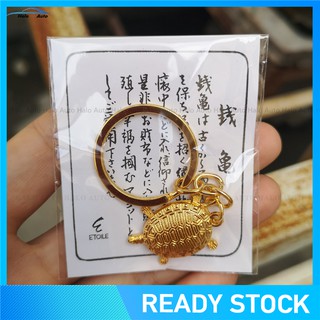 Móc Khóa Hình Rùa Vàng May Mắn