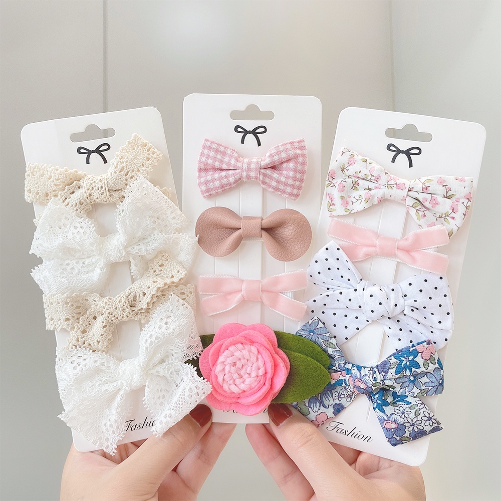 Kẹp tóc nơ KIDSBOWS thiết kế xinh xắn dễ thương cho nữ