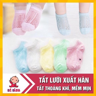 Sét 5 Đôi Tất lưới Xuất Hàn Cho bé Trai / Bé Gái