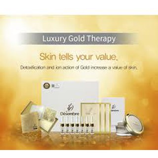 Set vàng nguyên chất luvgold luxury gold therapy