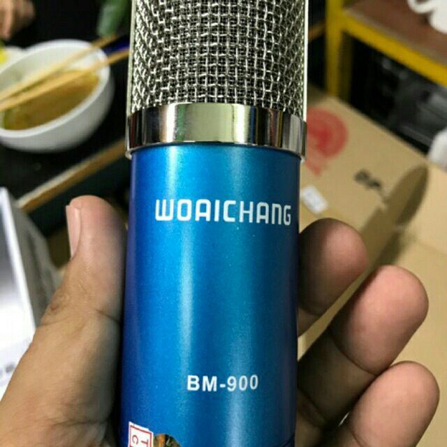 Mic thu âm woaichang bm900