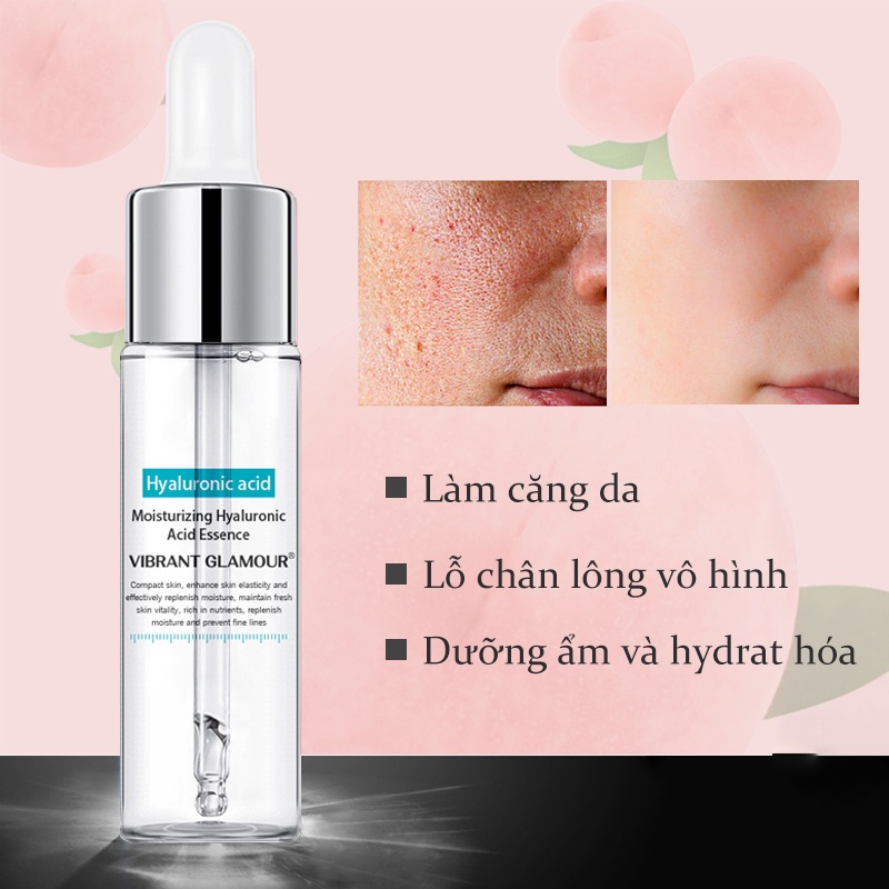 [Peachy Sis] Tinh chất huyết thanh collagen chống lão hóa thu nhỏ lỗ chân lông dưỡng ẩm da VIBRANT GLAMOUR KB-VG-MB002