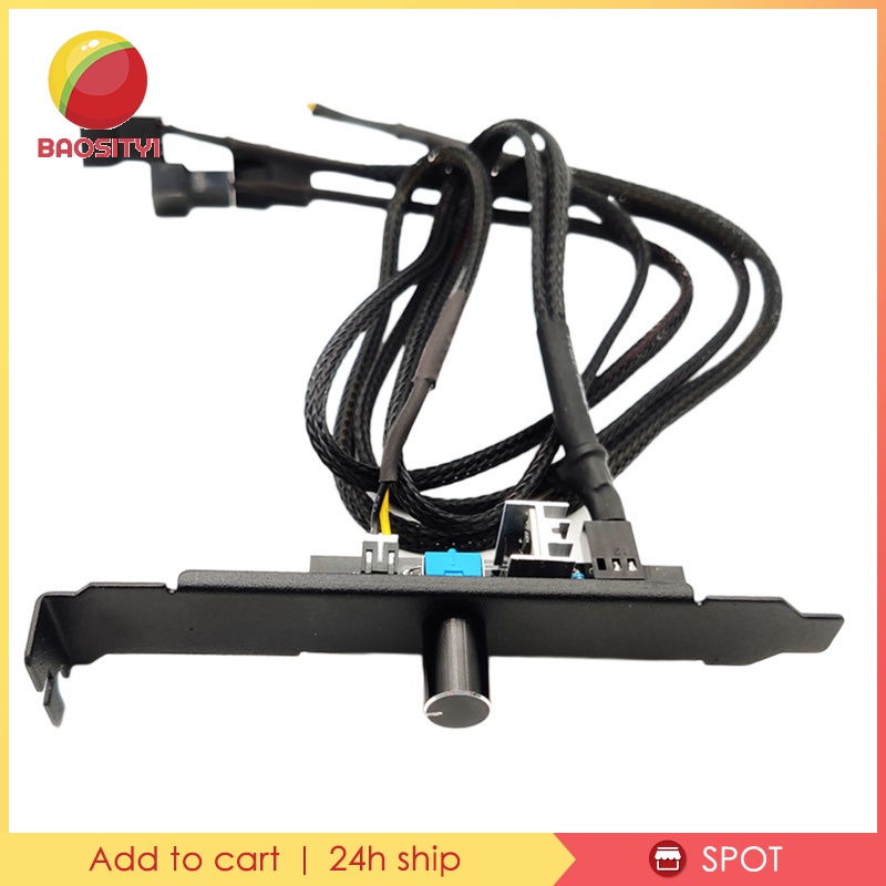 [Baosity1] V Bộ Điều Khiển Tốc Độ Quạt Tản Nhiệt Hub 3 8 Chiều 4Pin 3Pin Cho Máy Tính