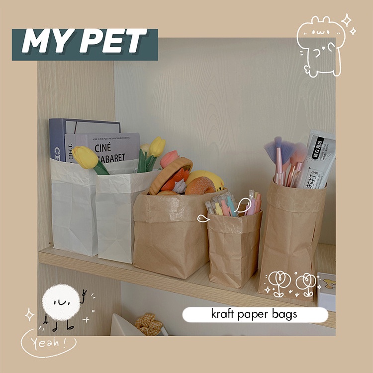 Túi Giấy Kraft Đựng Đồ, Quà Mini