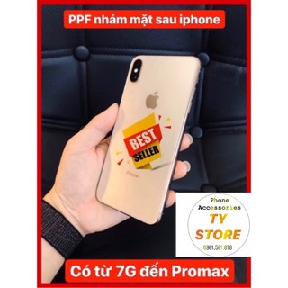 DÁN PPF NHÁM MẶT SAU IPHONE CÓ TỪ 7G ĐẾN PROMAX