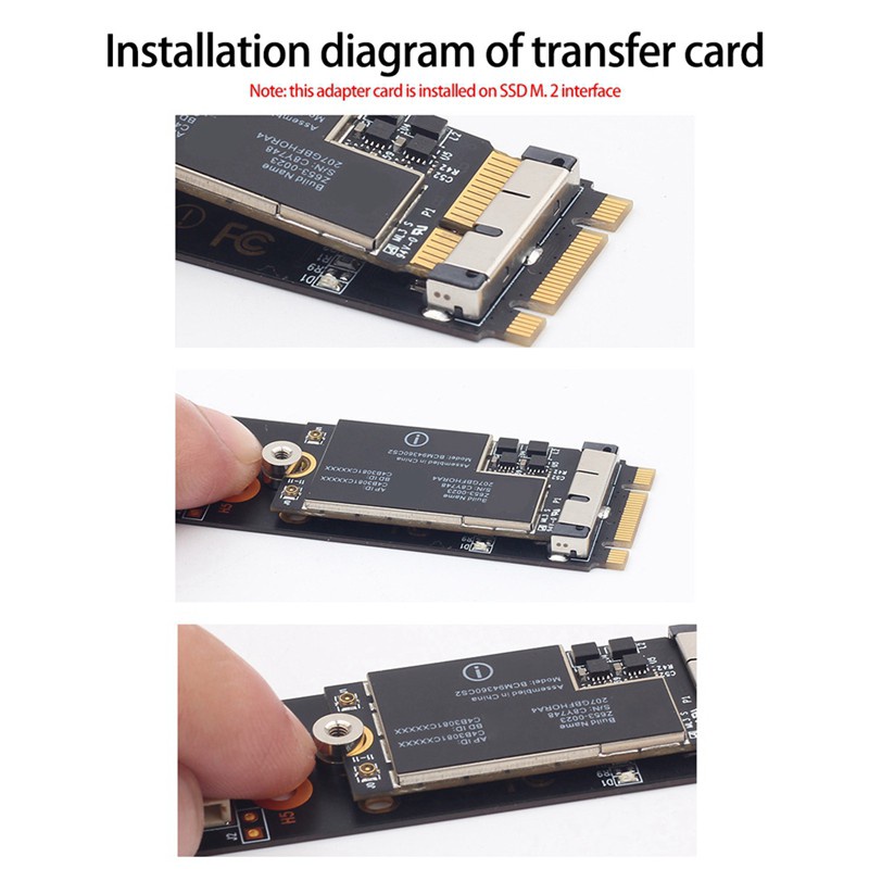 Thẻ Mạng Ngff B + M Bcm94360Cd / 2cs / Cs2 Specification 802.11ac | BigBuy360 - bigbuy360.vn