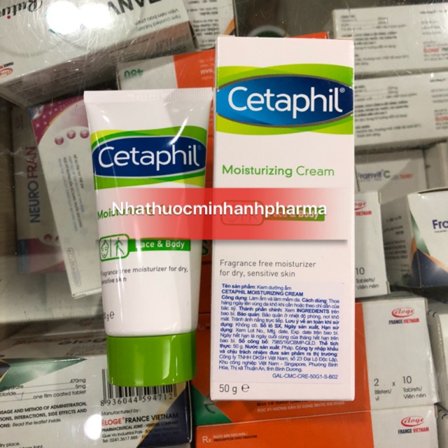 Kem dưỡng ẩm da Cetaphil Face & Body