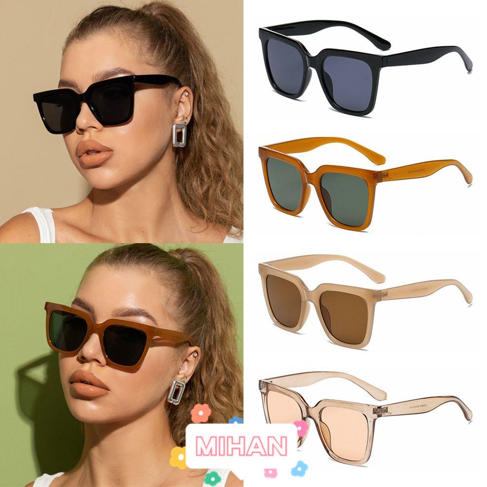 Kính Mát Thời Trang Nhiều Màu Sắc Chống Tia UV400 Dành Cho Nữ MIHAN1