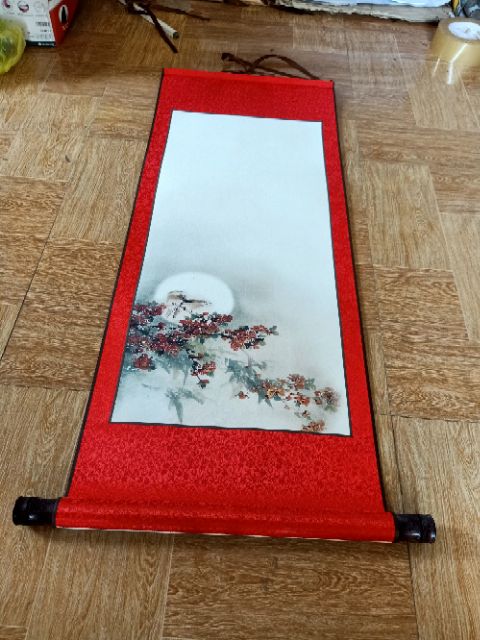 Giấy biểu lụa viết thư pháp kt 35*90