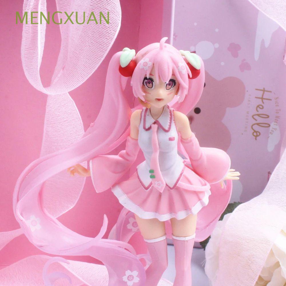 Mô hình nhân vật Hatsune Miku 14cm bằng PVC dễ thương