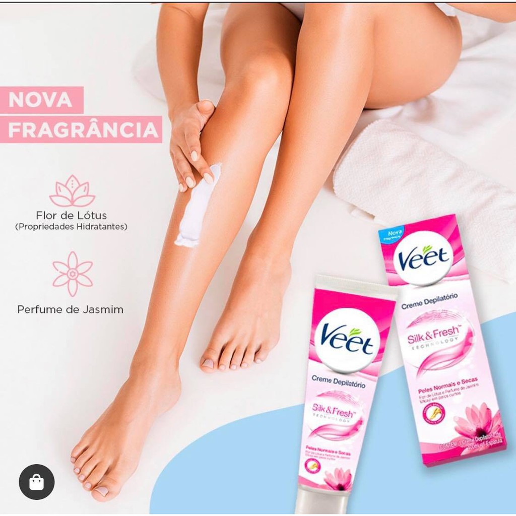Kem Tẩy Lông Veet Silk & Fresh - Tẩy lông Veet Bikini 25G