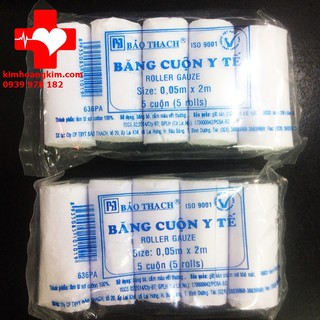 Băng cuộn y tế Bảo Thạch size 0,05m x 2m