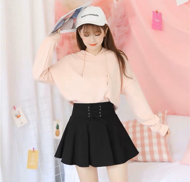 Chân váy xoè ngắn rút dây | BigBuy360 - bigbuy360.vn