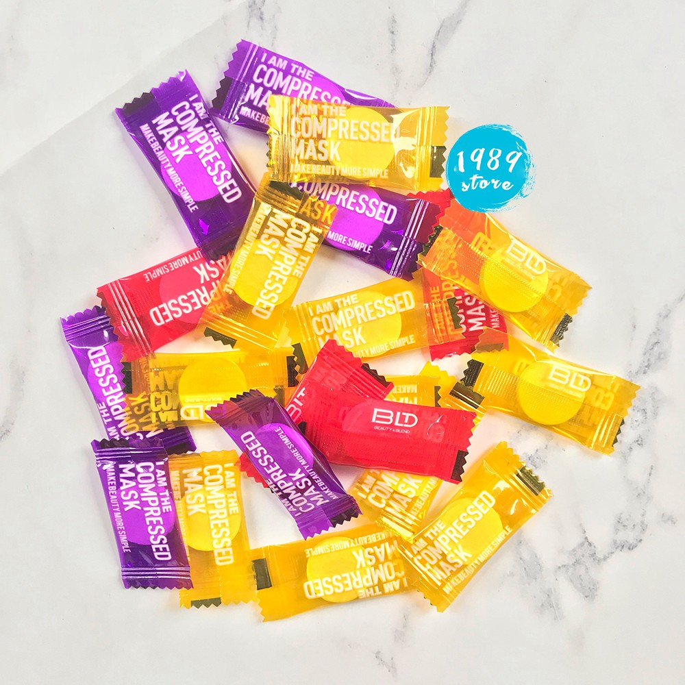 8 viên Mask nén lụa BeautyBlend