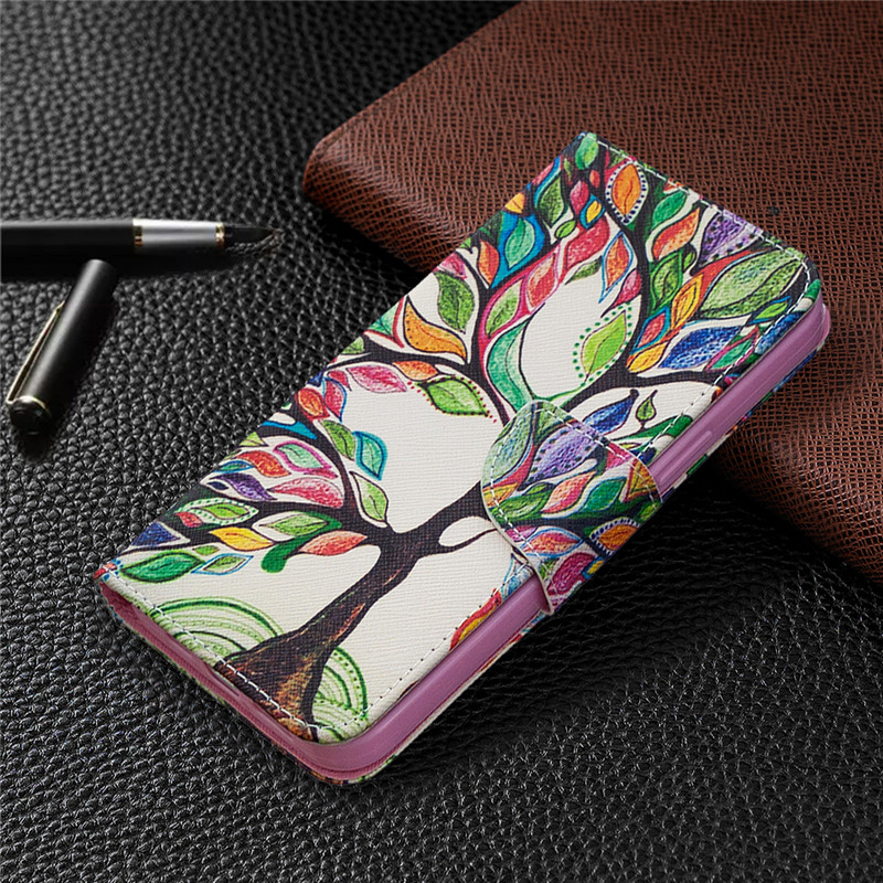 Huawei P20 P10 Pro Lite Color Leather Case Pretty Fashion Phone Case Full Protection Flip Bracket Card Wallet Bin Magnetic Attraction Protective Shell Phone Case Multi Color Options Ladies Gifts Cover Casing