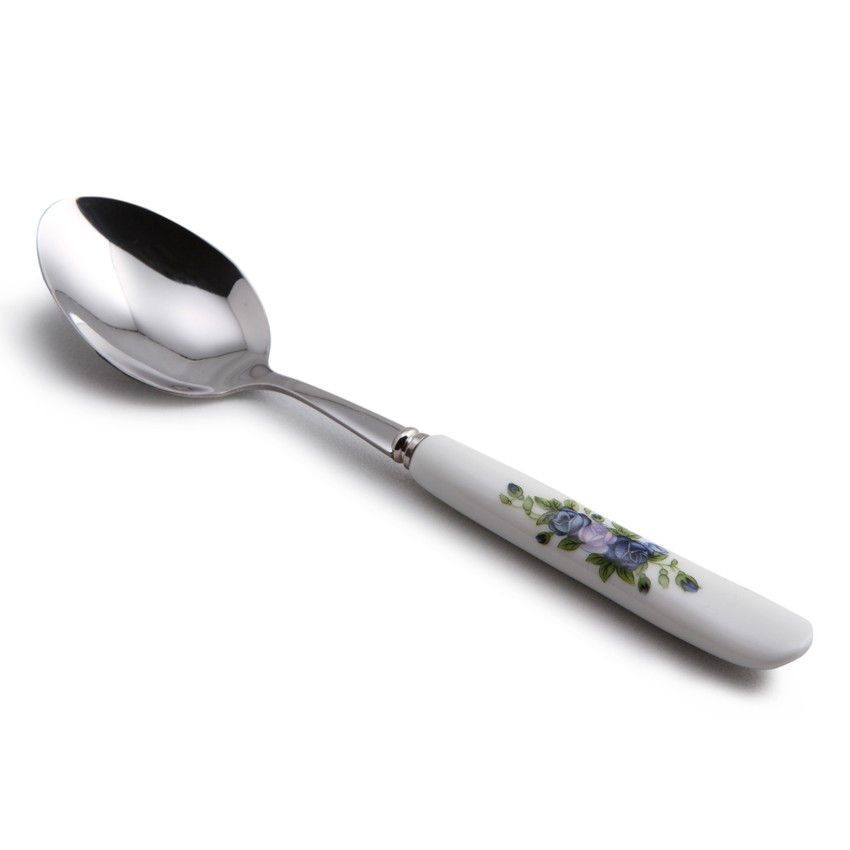 Bộ 5 muỗng inox cán sứ MFA S06-5-10 19cm-10