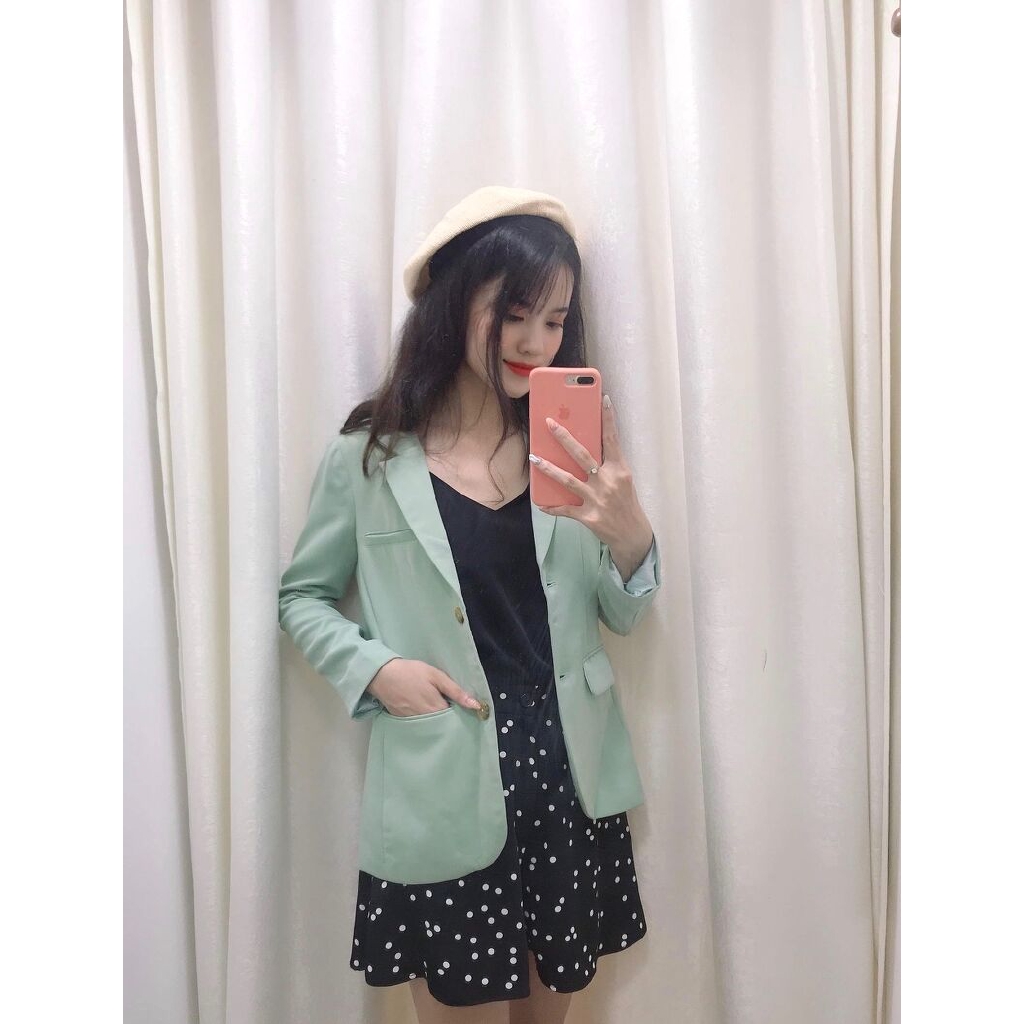 CIEL_Áo Mint blazer