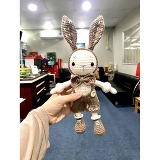 [CÓ SẴN] Cặp đôi thỏ len móc