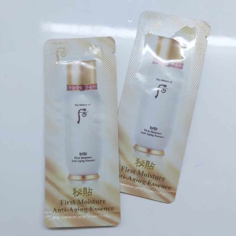 Gói tinh chất khởi nguồn Whoo Bicheop First Care Moisture Anti-Aging Essence.