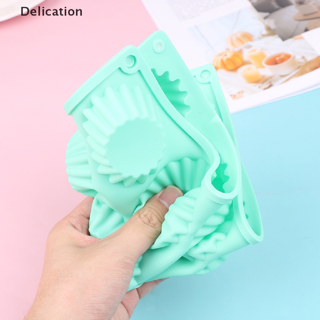 1 Khuôn Silicone Làm Bánh Muffin 12 Lỗ Tiện Dụng