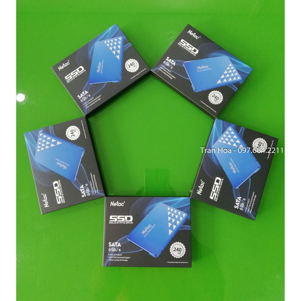 Ổ cứng SSD Netac 240GB SATA III 6Gb mới bảo hành 3 năm | BigBuy360 - bigbuy360.vn