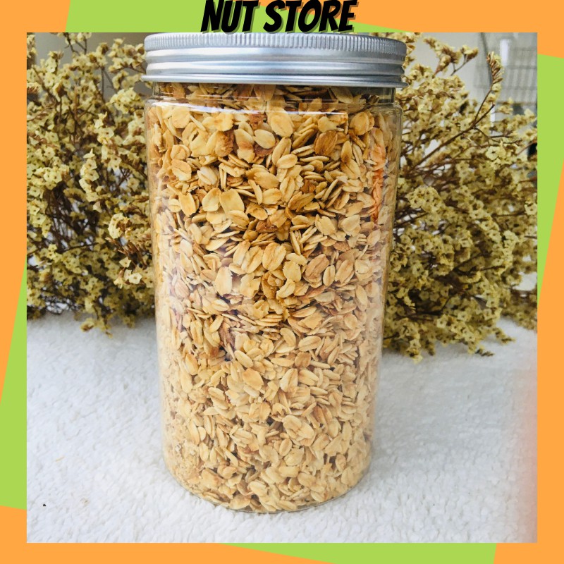 Yến mạch rang mật ong Nut Store 500g