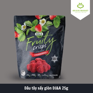 Dâu tây sấy giòn DJ&A Úc - 25g