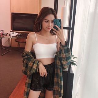 Áo Bra Nữ, Áo Lót Quây Trơn 2 Dây 8881  { A410 }