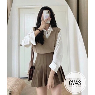 Bigsize Chân váy xếp li CV43