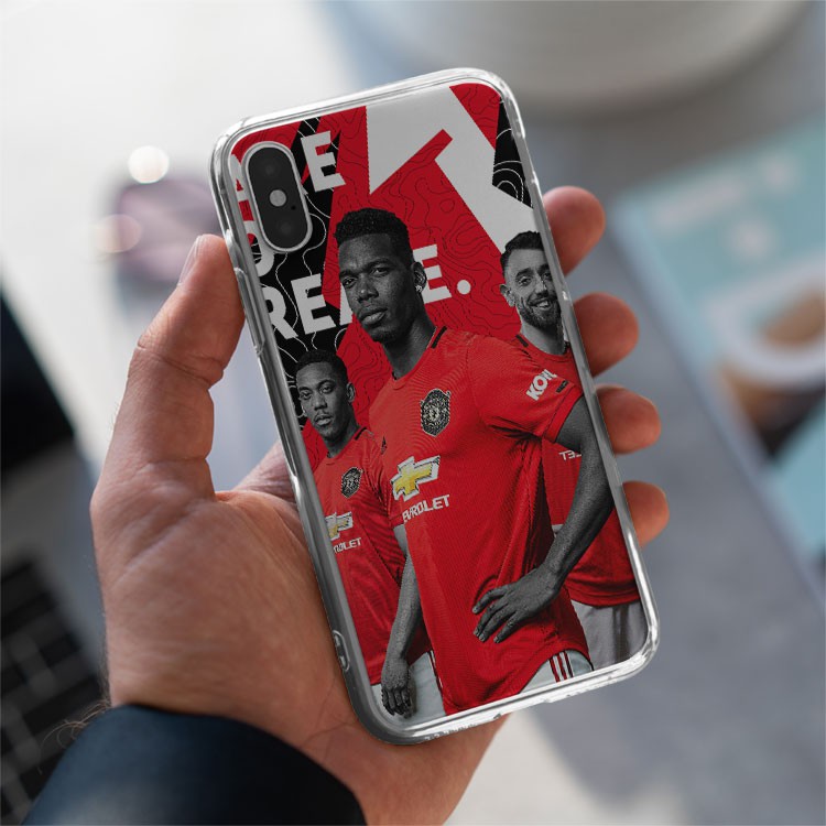 Ốp Lưng MAN UTD Ốp đt bộ ba MAN.U độc đáo  từ Iphone 5 đến iphone 12 promax FOO20210034