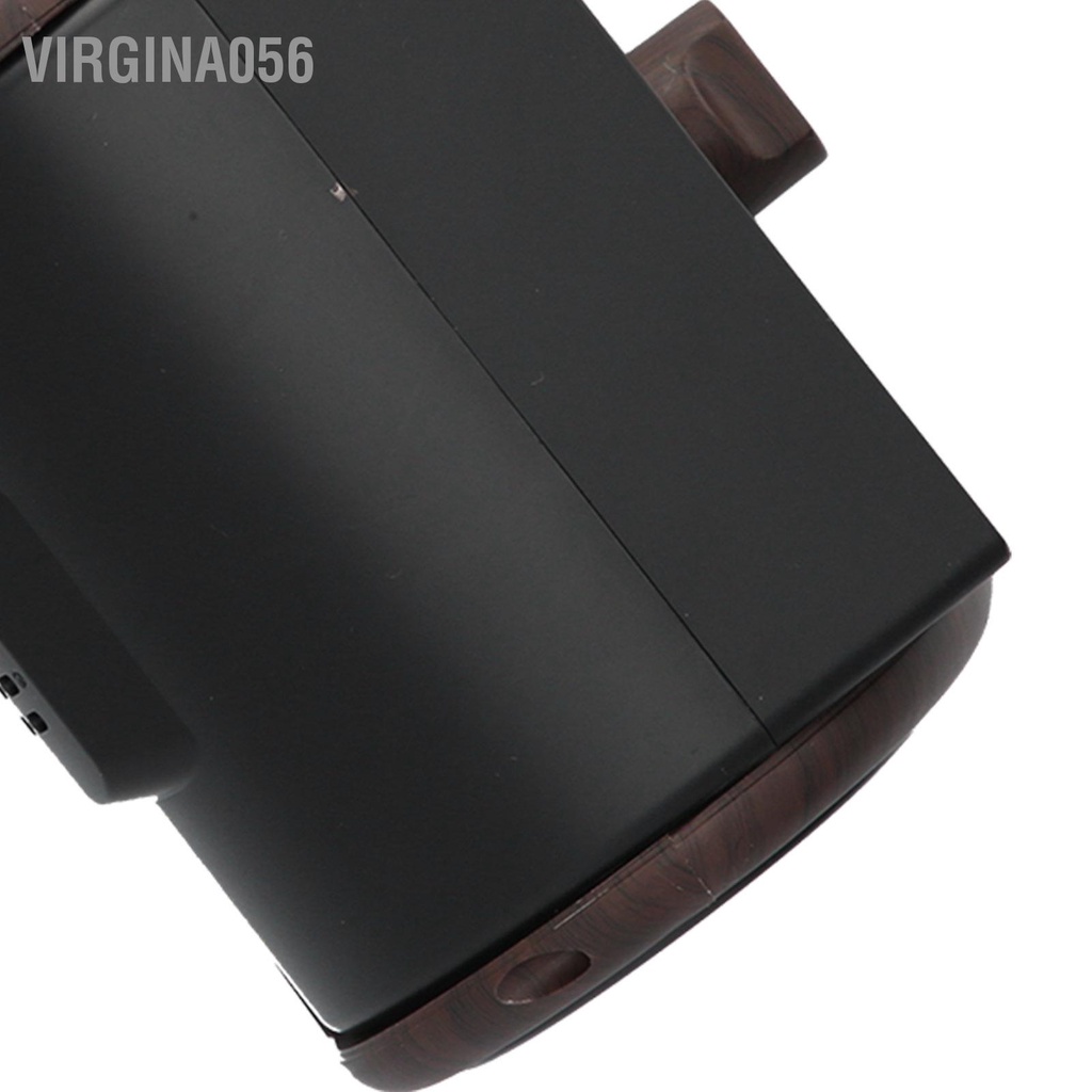 Virgina056 Quạt hạt gỗ nâu 3 bánh răng có thể điều chỉnh mini không cánh siêu im lặng di động CN Cắm 220V