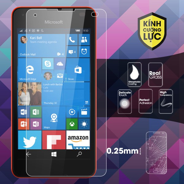 Cường lực Microsoft Lumia 550