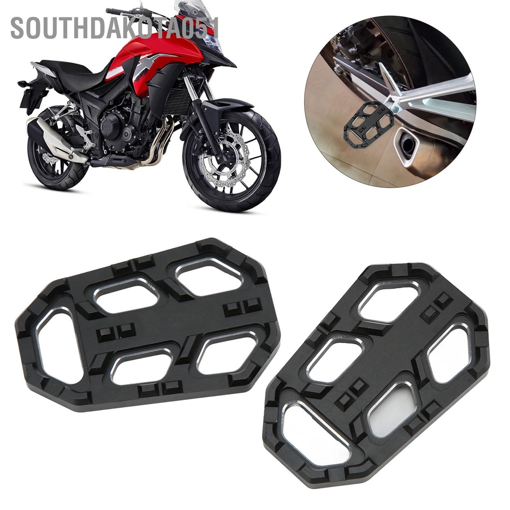 [Hàng Sẵn] 2PCS Bàn Đạp Phanh Chống Trượt xe máy Hợp kim nhôm cho HONDA CB500X 2015‑2016【Southdakota051】