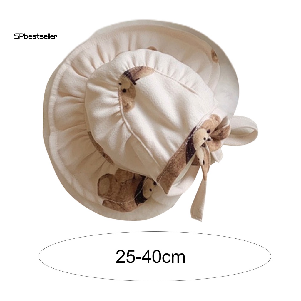 Mũ Đội Đa Năng In Họa Tiết Gấu / Chó Hoạt Hình 2 Màu Tùy Chọn